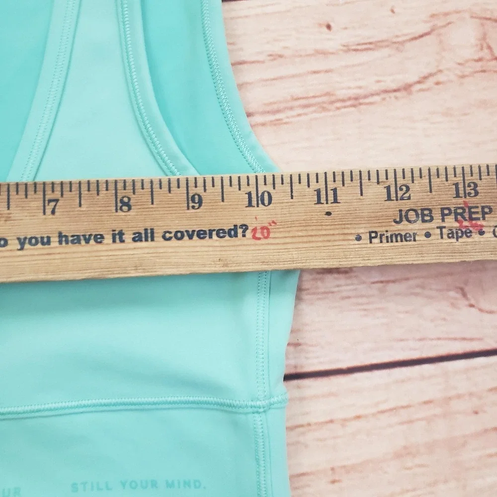 Lululemon Crop Tank‎ Top Womens 0 Move Power Pivot Everlux Yoga LW1DNIS Ladies